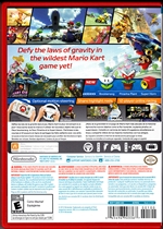 Nintendo Wii U Mario Kart 8 Back CoverThumbnail